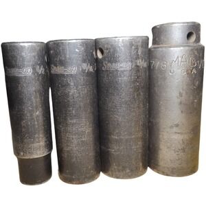 Lot 4pc‎ Snap-on Mac 6pt SIM260 SIM220 SIM160 VDP268 Deep Impact 1/2" Socket Set
